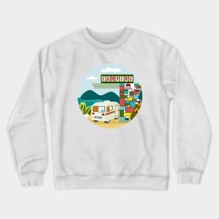 Camping Torremolinos Crewneck Sweatshirt